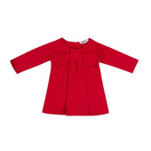 Everything Must Change (EMC) Baby Girl Red Bow Dress